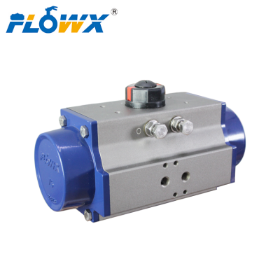 Rack and pinion Double acting single acting  pneumatic rotary actuator