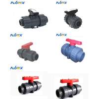 2inch 3inch 2.5inch Manual 2way Upvc PVC Double True Union plastic ball valve