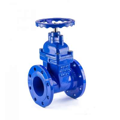 FLOWX Manual Hand Wheel Carbon Steel WCB Reselient Seated Flanged Non-rising Gate Valve